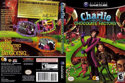 Charlie and the Chocolate Factory (Europe) (En,Fr,Es,Nl) Cover - Click for full size image